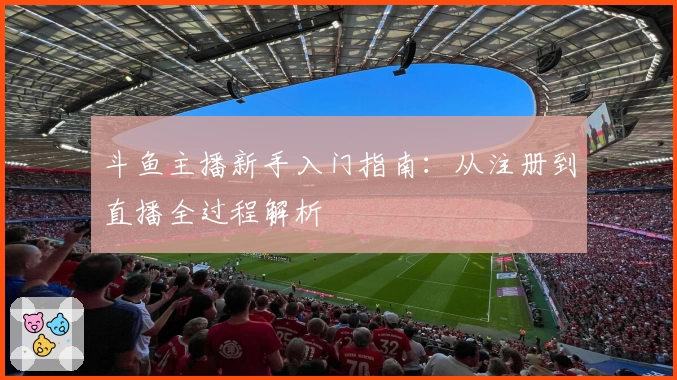 斗鱼主播新手入门指南：从注册到直播全过程解析