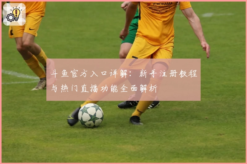 斗鱼官方入口详解：新手注册教程与热门直播功能全面解析